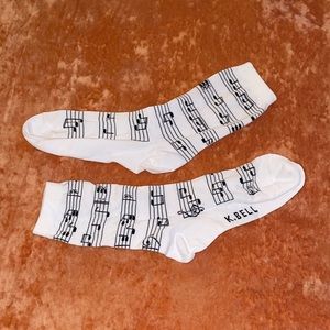 Music Note Socks